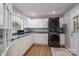 Convenient laundry area with a modern washer and dryer and lots of cabinet space at 706 Annieline Dr, Shelby, NC 28152