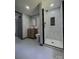 Bright bathroom with a sleek glass-enclosed shower and a modern vanity at 923 Wyke Rd, Shelby, NC 28150