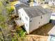 Spacious two-story home featuring a wooden deck, backyard, and neutral siding at 1929 Shorthorn St, Charlotte, NC 28213
