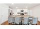 Beautiful kitchen featuring a large island, modern appliances, and ample storage space at 2027 Redstone Dr, York, SC 29745