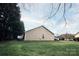 Spacious backyard with a well-maintained lawn and ample space for outdoor activities at 222 Baldwin Ct, Rock Hill, SC 29730
