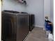 Laundry room with new washer and dryer at 3308 Lemongrass Ln, Charlotte, NC 28214