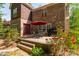 Beautiful backyard patio area is perfect for dining and grilling at 4599 Rustling Woods Dr, Denver, NC 28037