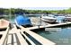 Private boat slip #10 with multiple boats, providing easy access to the water at 4599 Rustling Woods Dr, Denver, NC 28037