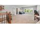 Spacious bonus room with neutral carpet, comfortable seating and plenty of natural light at 5706 Sardis Hall Ct, Charlotte, NC 28270