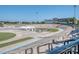 Wide aerial view of a sports complex with a central track, stadium seating, and modern architectural features at 815 Digby Rd, Rock Hill, SC 29730