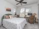 Bright bedroom with a comfortable bed, a workstation by the window, and soft carpeting at 815 Digby Rd, Rock Hill, SC 29730