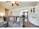 Inviting living room showcasing the open layout and seamless flow into the dining area at 970 Willowbrook Ave, Rock Hill, SC 29730