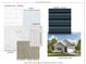A well-designed home with subway tile backsplash, quartz countertops, and sandy beach flooring to complement the gray exterior at 1026 Dooley Dr, Charlotte, NC 28227