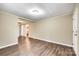 Spacious living area with hardwood floors, neutral walls, and open layout at 110 Steele St # 34 35, Fort Mill, SC 29715