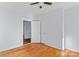 Bright bedroom with hardwood floors and white trim at 126 E Henderson St, Salisbury, NC 28144