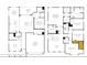 Detailed floor plan showcasing the layout of this two-story home with 4 bedrooms, 3 baths, kitchen, and dining room at 2022 Puddle Pond Rd, Indian Trail, NC 28079