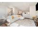 Spacious living room with open layout and seamless flow into the kitchen and dining areas at 3718 Speer Blvd, Charlotte, NC 28217