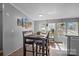 Bright dining area with a table set for four and views of the outside at 4793 Appaloosa Ln, Maiden, NC 28650