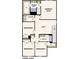 Upper level featuring an owner's suite with a walk-in closet, three additional bedrooms, and a loft at 706 Olde England Dr, Lincolnton, NC 28092