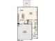 An open-concept main level floorplan shows the kitchen, dining, great room, porch and 2-bay garage layout at 714 Olde England Dr, Lincolnton, NC 28092