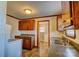 Classic kitchen with vintage cabinets and ample counter space at 100 W 3Rd St, Cherryville, NC 28021