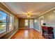 Inviting living room with natural light and hardwood floors at 100 W 3Rd St, Cherryville, NC 28021