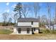 Rear view of home, showcasing the yard and siding at 109 Landon Ct, Shelby, NC 28152