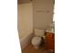 Cozy bathroom featuring a shower-tub combo, neutral tile floors, and a classic white toilet at 121 Irving Ave # A, Mooresville, NC 28117