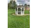 A well-maintained gazebo features screens and a peaceful outdoor area for relaxation at 139 Sain Rd, Statesville, NC 28625