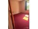 Bedroom view featuring red carpet, a window, and natural light at 143 Harvest Dr, Kings Mountain, NC 28086
