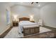 Lovely bedroom with vaulted ceiling, natural light, and classic furnishings at 1509 Burning Lantern Ln, Kannapolis, NC 28081