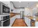 Beautiful kitchen featuring modern appliances, granite countertops, and lots of cabinet space at 16123 Chiltern Ln, Huntersville, NC 28078