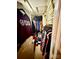 Walk-in closet with clothing racks, shelving and various storage options at 16306 Hayfield Rd, Charlotte, NC 28213