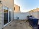 This home features a fenced backyard with a concrete patio, ideal for outdoor entertaining at 2240 Kensington Station Pkwy, Charlotte, NC 28210