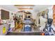The recreational room features a pool table with a unique loft and storage space at 2243 Flint Glenn Ln, Charlotte, NC 28262