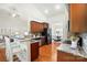 Well-equipped kitchen with granite countertops, stainless steel appliances, and a breakfast bar for casual dining at 5032 Eagles Crest Ln, Gastonia, NC 28056