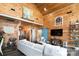 Open living room boasts wood walls and decor at 8172 Summit Ridge Dr, Catawba, NC 28609