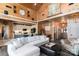 A spacious living room features a large white couch at 8172 Summit Ridge Dr, Catawba, NC 28609