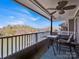 Balcony featuring seating with lake views at 9808 Emerald Point Dr # 10, Charlotte, NC 28278