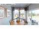 Cozy dining area with natural light from windows and sliding glass door at 122 N Shayna Rd, Troutman, NC 28166