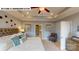 Comfortable main bedroom featuring a tray ceiling and ensuite bathroom access at 122 N Shayna Rd, Troutman, NC 28166