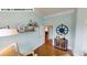 Stylish office with unique decor, wooden floors, and natural light at 122 N Shayna Rd, Troutman, NC 28166