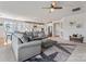 Open-concept living room flows into kitchen, offering spacious layout with modern decor and ample seating at 1274 Fishing Creek Rd # 134, Clover, SC 29710