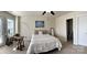 Bedroom features a queen-sized bed, desk, and neutral walls at 2916 Grand Union Way, Charlotte, NC 28209