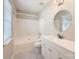 Bathroom featuring a vanity, toilet and shower/tub at 3023 Fairglen Rd, Charlotte, NC 28269