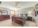 The main bedroom has neutral walls, a wood-toned floor, and large dresser at 3526 Harmony Hwy, Harmony, NC 28634