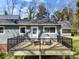 Backyard deck with seating, great for outdoor entertaining at 3647 Glen Haven Sw Dr, Concord, NC 28027