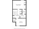 Upstairs floor plan featuring primary bedroom, bath, laundry, hall, bedroom, and walk-in closets at 4340 N Center Ne St # 508, Hickory, NC 28601