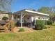 Inviting front porch featuring a seating area and neat, manicured landscaping at 4807 Lon Parker Rd # 1, Waxhaw, NC 28173