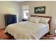 Bedroom with Hardwood floor, with a bed and desk and dresser at 7412 Broken Oak Ln, Charlotte, NC 28226