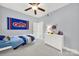 A cozy bedroom features a serene atmosphere, ample natural light, and comfortable bedding at 110 Sonnys Way, Fort Mill, SC 29708