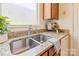 Kitchen featuring a stainless steel sink with a window that provides plenty of natural light at 1101 E Morehead St # 31, Charlotte, NC 28204