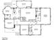 Detailed first-floor floor plan showcasing the layout of the living spaces at 12011 Stoney Meadow Dr, Mint Hill, NC 28227