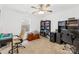 Functional home office with dual workstations and a comfortable layout at 12706 Heath Grove Dr, Huntersville, NC 28078